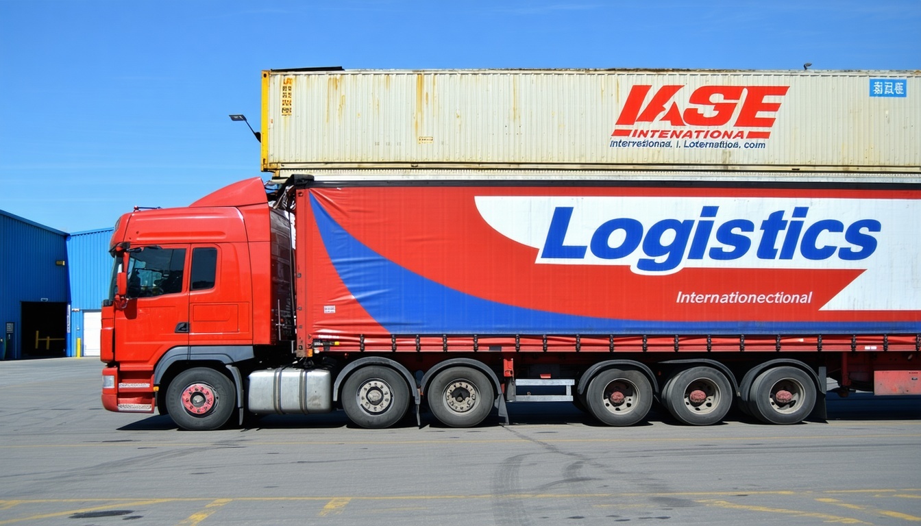 Logo of an international logistics provider